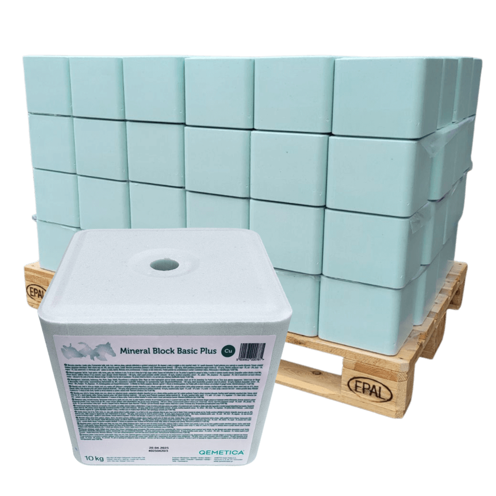 Qemetica Mineral Block Basic Plus – blok solny do uzupełniania niedoborów minerałów