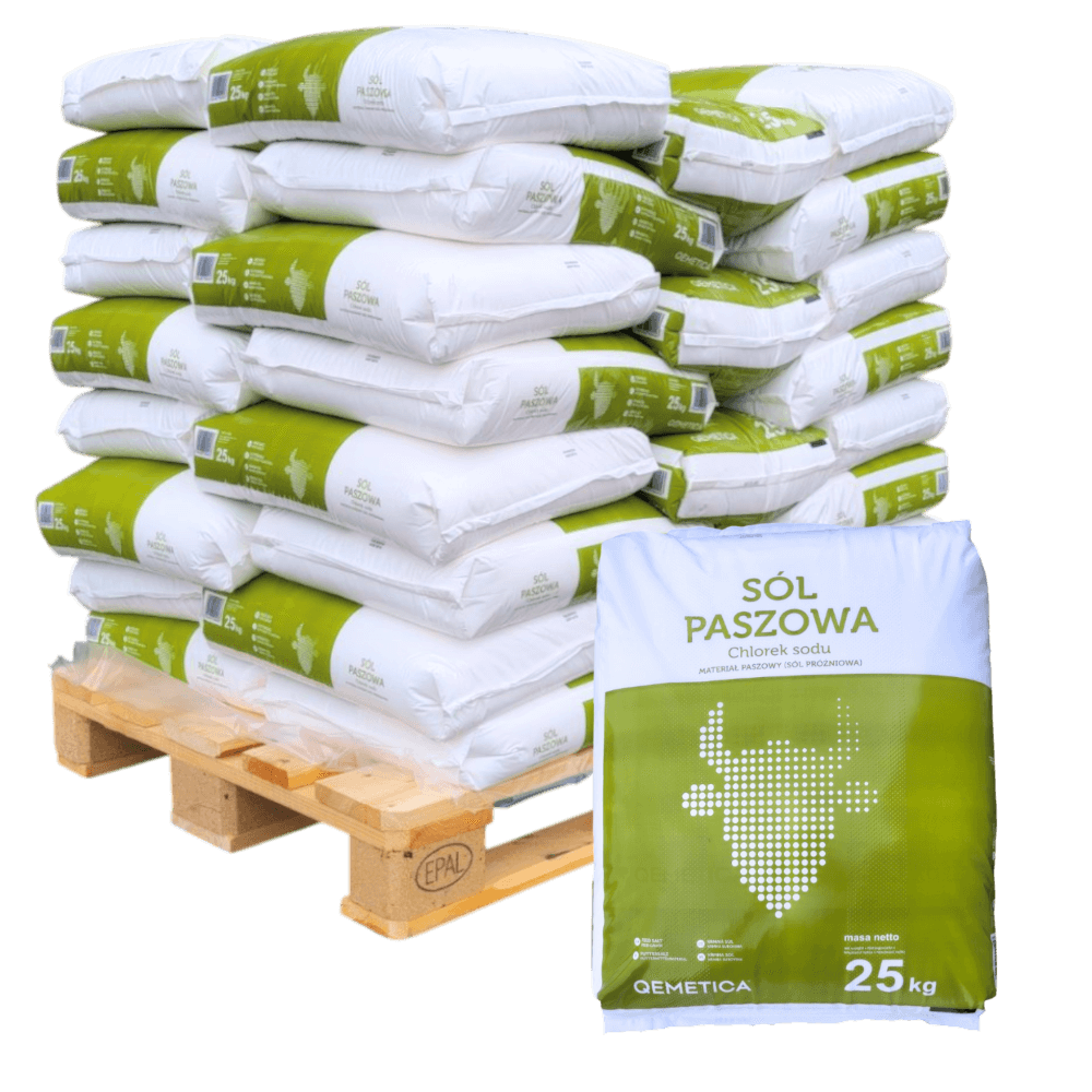 Sól paszowa do produkcji pasz